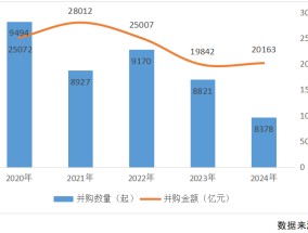 2024年A股并购市场概览：交易总额超2万亿，上市公司并购成功率创新高达93% ！